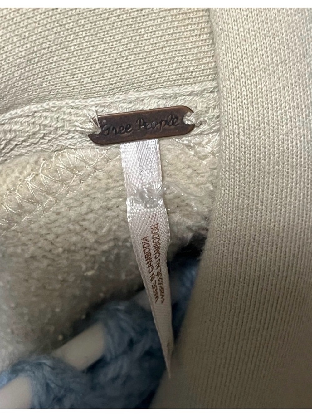 Free People Jordan Reverse Fleece Shacket. - Picture 3 of 5